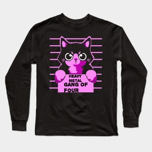 Gang of four cats Long Sleeve T-Shirt